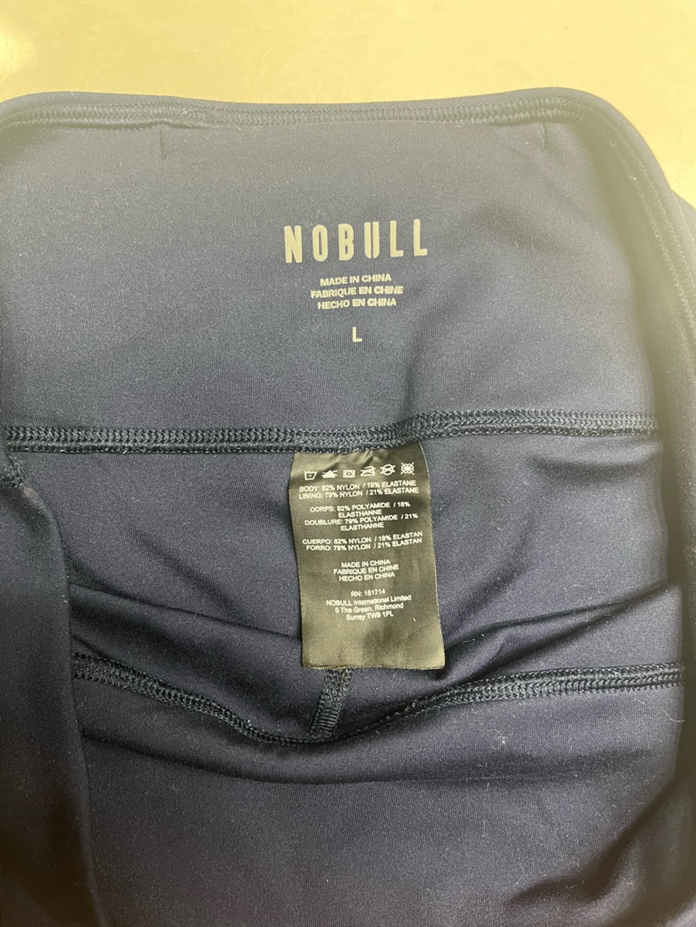 NOBULL Navy Blue Women's Training Shorts - Picture 4 of 7